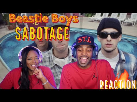 First time hearing Beastie Boys "Sabotage" Reaction | Asia and BJ