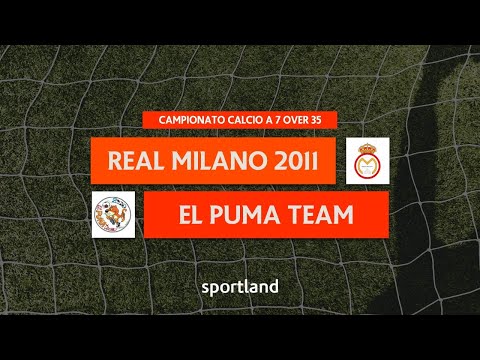 HIGHLIGHTS • Calcio a 7 Over 35 • Real Milano 2011 v El Puma Team