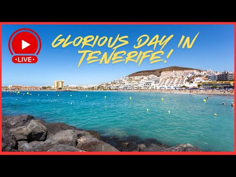 🔴LIVE: GLORIOUS on the Beaches 😍 Tenerife South  today Los Cristianos to Las Americas ☀️ 2026!