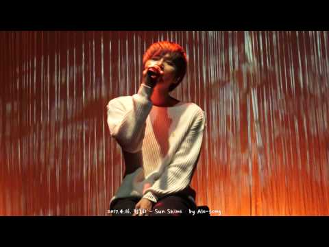 2017.4.16. 정동하 - Sun Shine in 팬미팅 Secret Invitation
