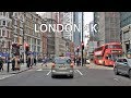 London 4K Skyscraper District Drive City Of London