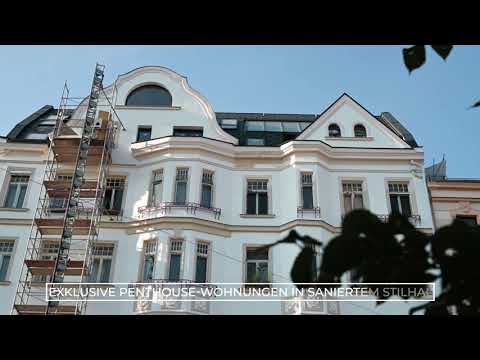 Penthousewohnungen mit großen Terrassen im Pratercottage