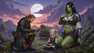 Single Human Dad Fixed a Giant Orc Warrior's Wagon—Unaware She’s The Richest Princess In The Village