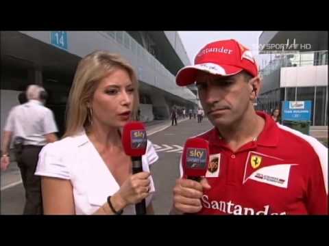 India, interview to Kimi after FP2 - 25/10/2013