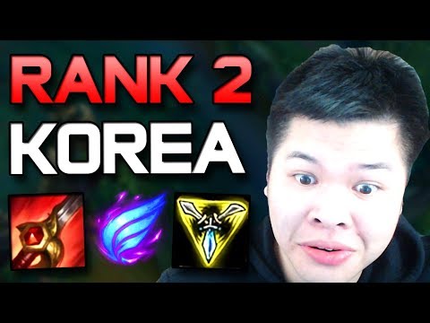 THIS GUY GOT RANK 2 CHALLENGER IN KOREA WITH THIS BUILD!?