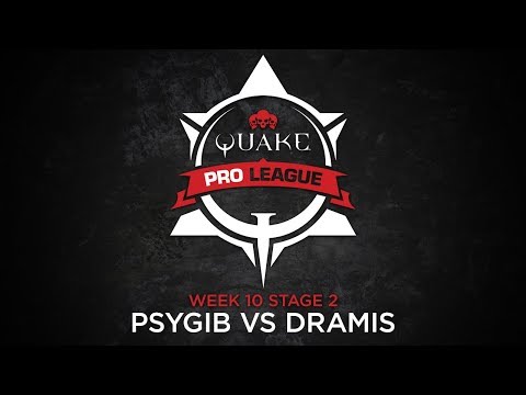 Psygib vs dramis - Quake Pro League - Stage 2 Week 10