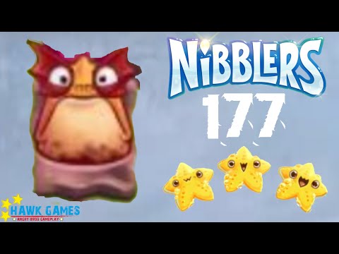Nibblers - 3 Stars Walkthrough Level 177