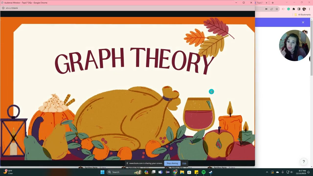 Graph Theory - Topic7 DQ2