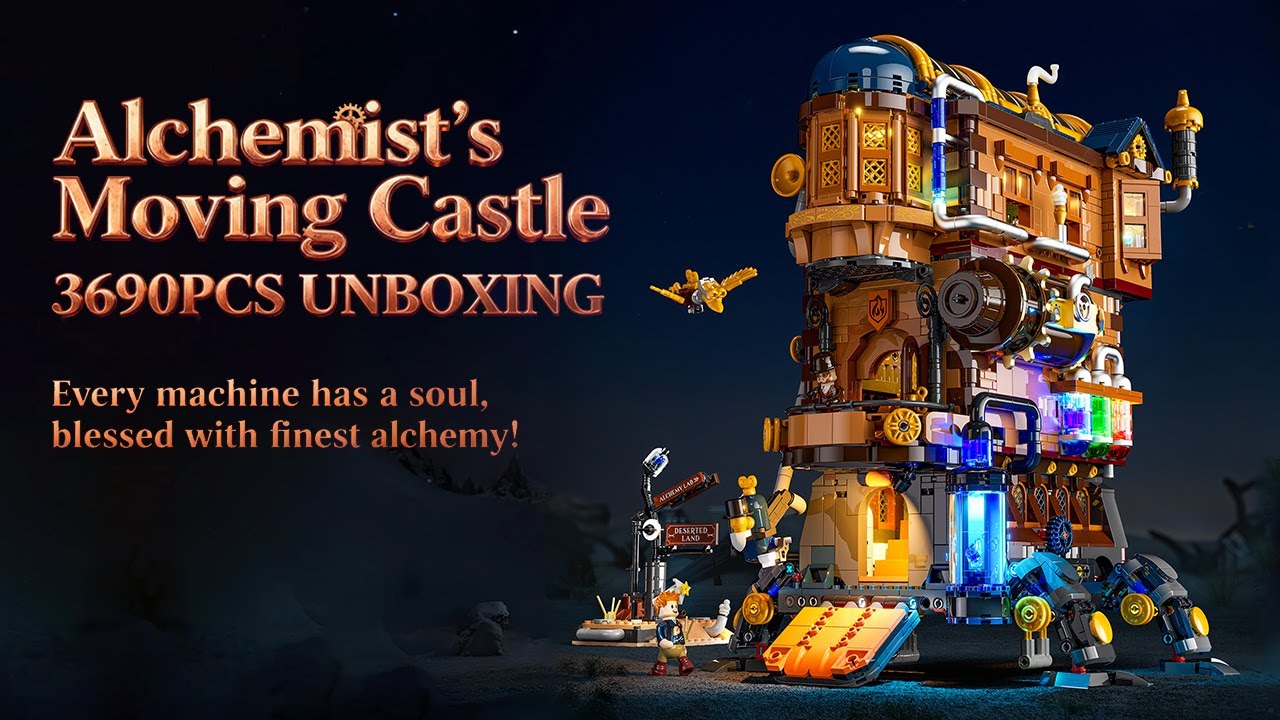 Lumibricks Alchemist's Moving Castle mit LED-Beleuchtung Lumibricks Alchemist's Moving Castle mit LED-Beleuchtung