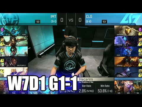 Immortals vs CLG | Game 1 S6 NA LCS Summer 2016 Week 7 Day 1 | IMT vs CLG G1 W7D1 1080p
