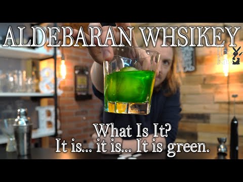 Aldebaran Whiskey - It is... it is... It is green.
