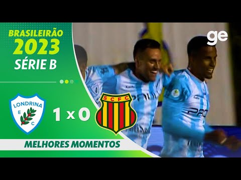 Gols e lances de Londrina x Sampaio Corrêa