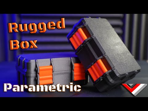 3D printed Rugged Box - Parametric