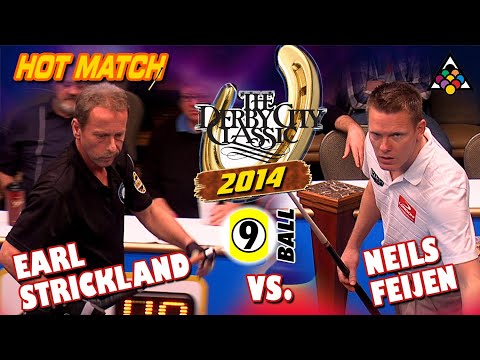 9-BALL: Earl STRICKLAND vs Neils FEIJEN - 2014 DERBY CITY CLASSIC 9-BALL DIVISION
