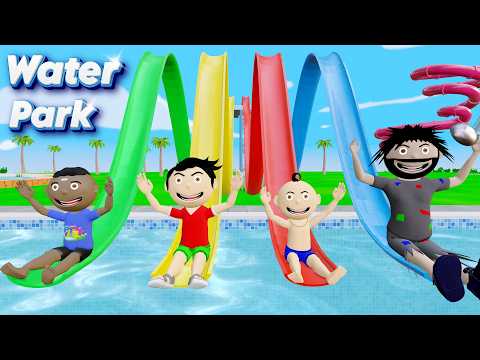 Garmi Mein Water Park | Water Park Comedy Video | Funny Comedy Video - Bittu Sittu Toons