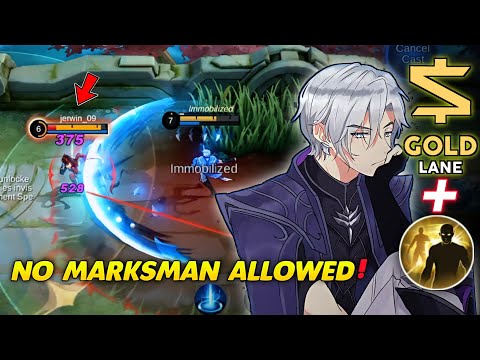AAMON GOLD LANE META "NO MARKSMAN ALLOWED!" GOLD LANE DESTROYER - MLBB