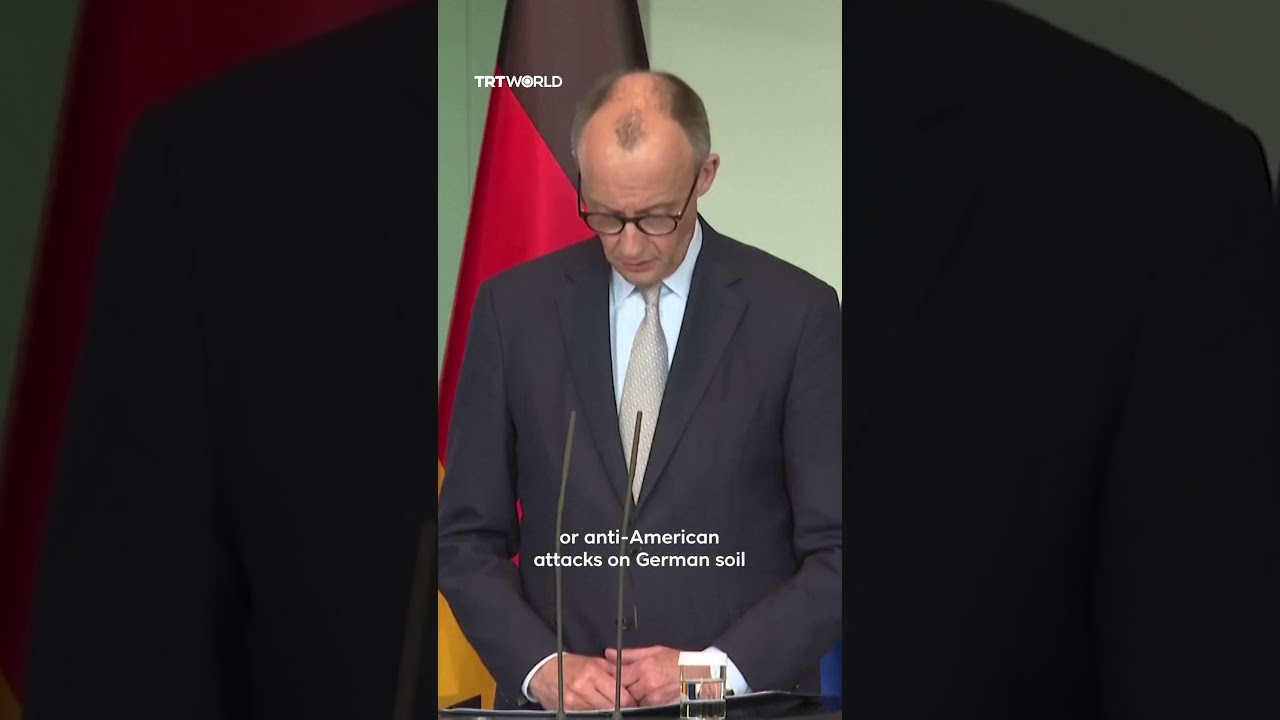 Video | Merz condemns Iranian strikes, fails to address US-Israeli role