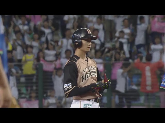 【3回表】反撃開始!! ファイターズ・西川のタイムリー2ベースヒット!! 2018/8/18 L-F