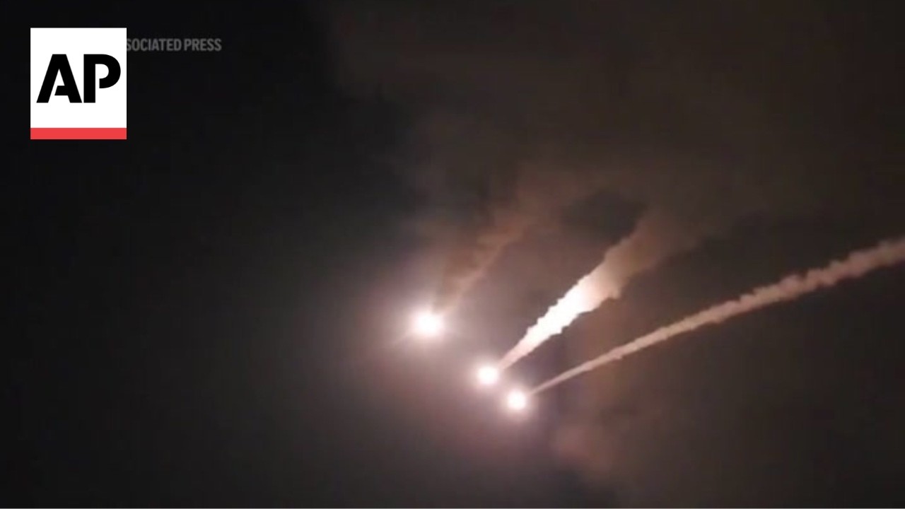 Video | Israel strikes Iran after taking missile fire