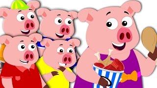 This Little Piggy Went To Market | Nursery Rhymes | Kids Song | Baby Rhymes | Kids Tv Cartoon Songs