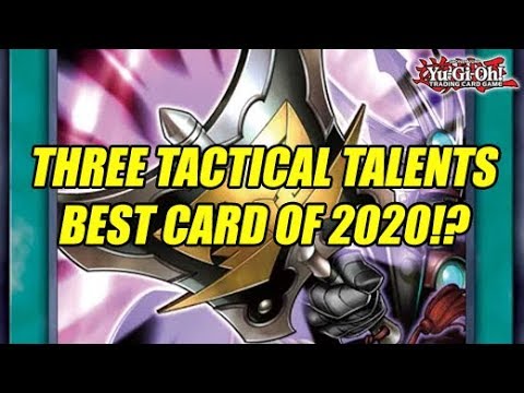 Three Tactical Talents Is Pot Of Greed Remade!? - Best Yu-Gi-Oh! Card Of 2020!?
