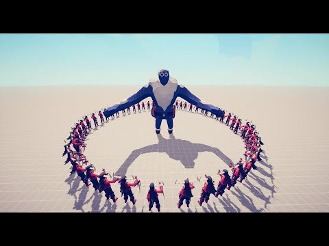 SHADOW WALKER CIRCLE VS EVERY UNIT IN TABS 1.0 | Totally Accurate Battle Simulator