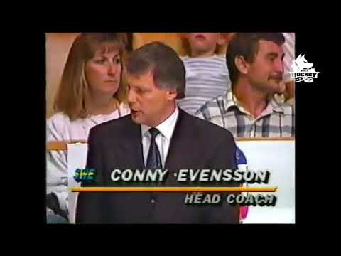 13 КУБОК КАНАДЫ 1991   Швеция - ЧСФР