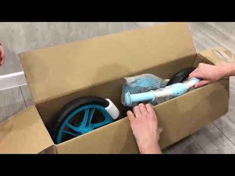 Обзор беговела Lionelo Alex Turquois с ROZETKA