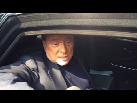 Berlusconi returns to Cesano Boscone: I'm here to lend a hand.