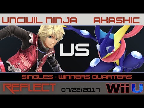 REFLECT 6 - Uncivil Ninja (Shulk) vs. Akashic (Greninja) - Winners Quarters - Smash Wii U