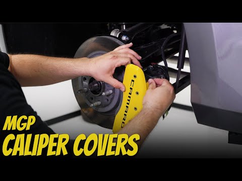 2016-2020 Camaro I4 or V6 MGP Caliper Covers-Phastek Install