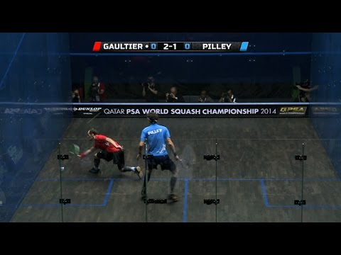 Squash: Quick Hit! EP131 :  Gaultier v Pilley : World Championship 2014