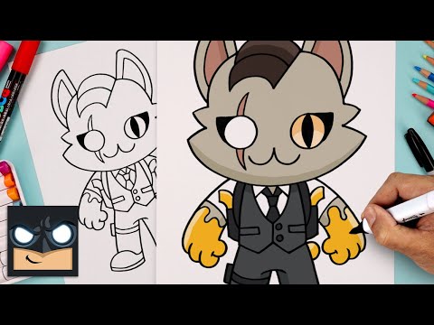 How To Draw Meowdas | Fortnite