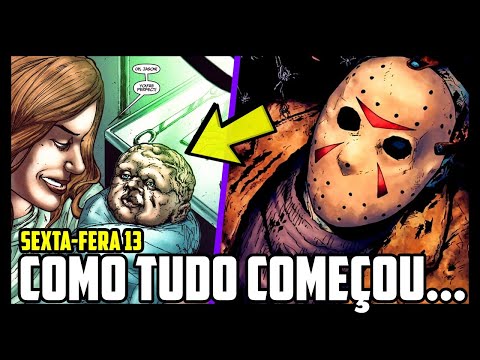 A TRISTE ORIGEM DO JASON VOORHEES (SEXTA-FEIRA 13) | HISTÓRIA COMPLETA #TERRORVERSO