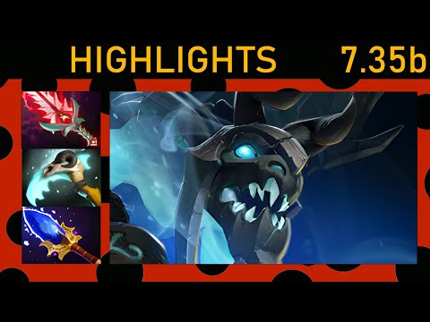⭐Visage 20+ Kills! Offlane Highlights 7.35b - Dota 2 Top MMR