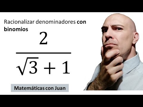 ▷ Racionalizar denominadores CON BINOMIOS. Mejor ejercicio resuelto. Profesor matemáticas