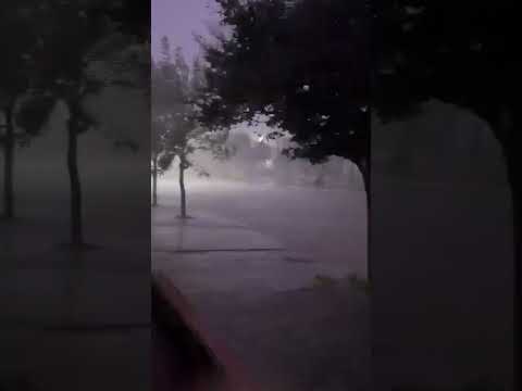 Desde Eduardo Castex, La Pampa 🎥 CastexOnline 18/04/26 #tormentaeléctrica