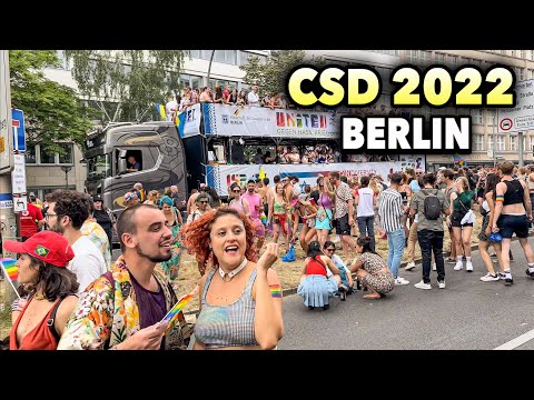 CSD 2022 am Potsdamer Platz! 🤯🔥 Berlin Vlog