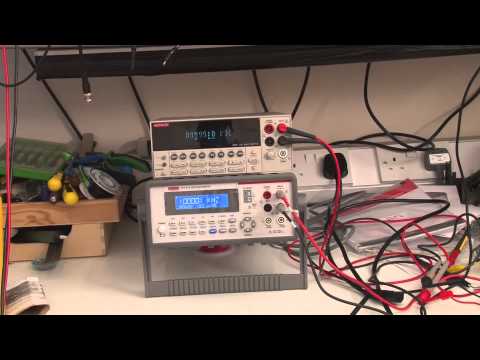 YouTube thumbnail for Keithley 2110 DMM Review - oh and puppies!