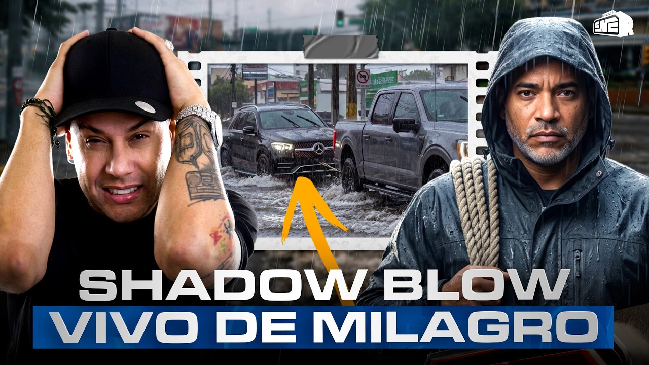 SHADOW BLOW VIVO DE MILAGRO TRAS SER ARRASTRADO POR INUNDACIONES DE SANTO DOMINGO