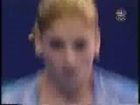 Yelena Produnova - 2000 Olympics Team Finals - Vault 2
