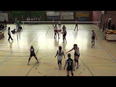 2013 Swiss Nationals Volleyball - U17 Demi Finals -Cheseaux vs Sm'Aesch Pfeffingen