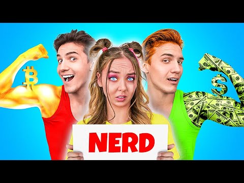 JOCK Vs NERD STUDENT | POPULAR VS UNPOPULAR - Funny Situations by Challenge Accepted