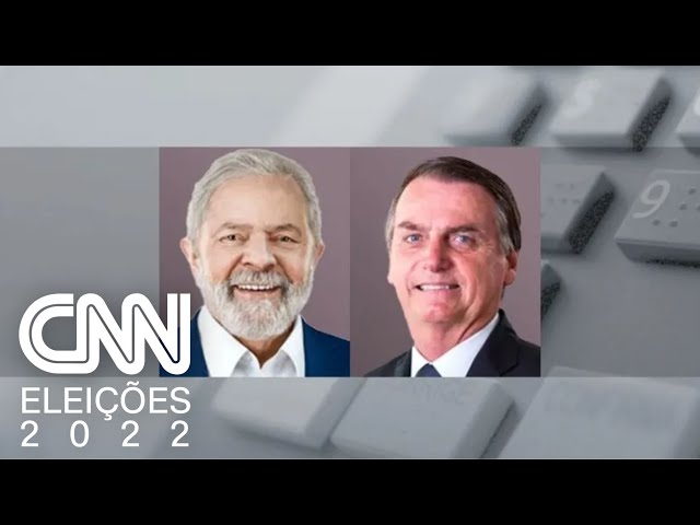 Pesquisa Ipec: Lula tem 54% dos votos válidos; Bolsonaro, 46% | CNN PRIME TIME