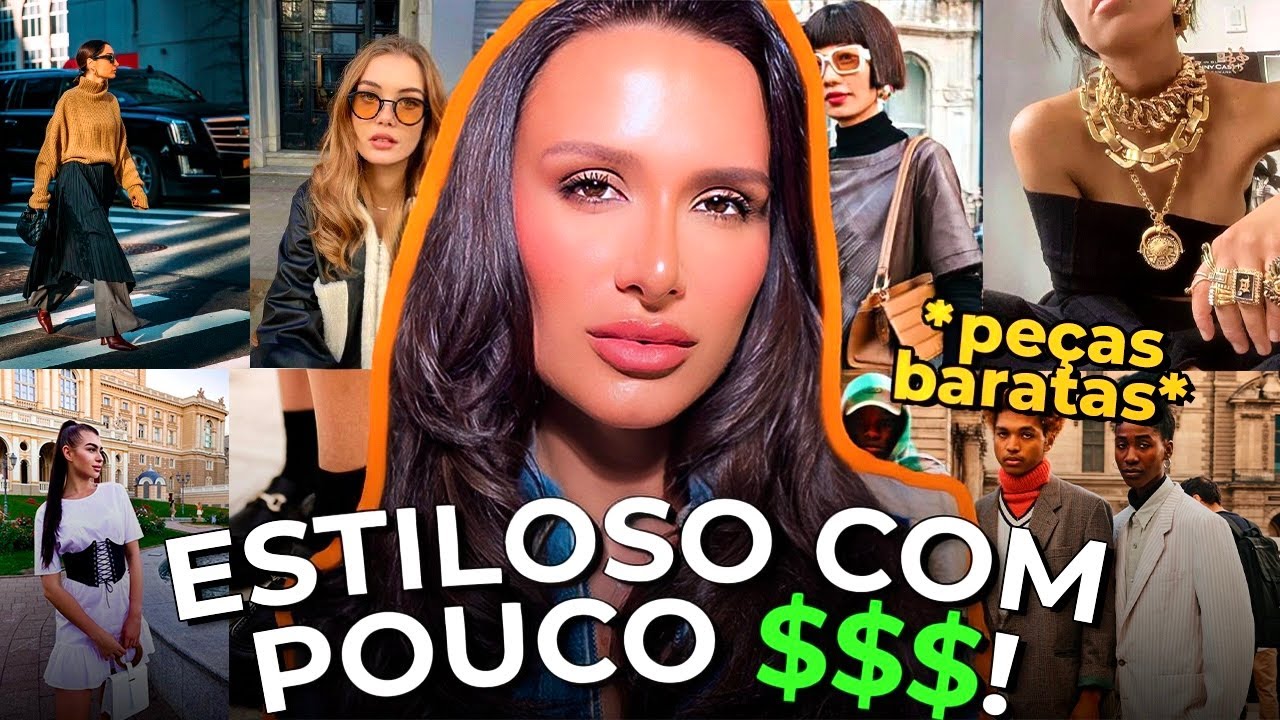 COMO SER ESTILOSA GASTANDO POUCO? MODA ACESSÍVEL: É POSSÍVEL SER FASHION COM POUCO DINHEIRO?
