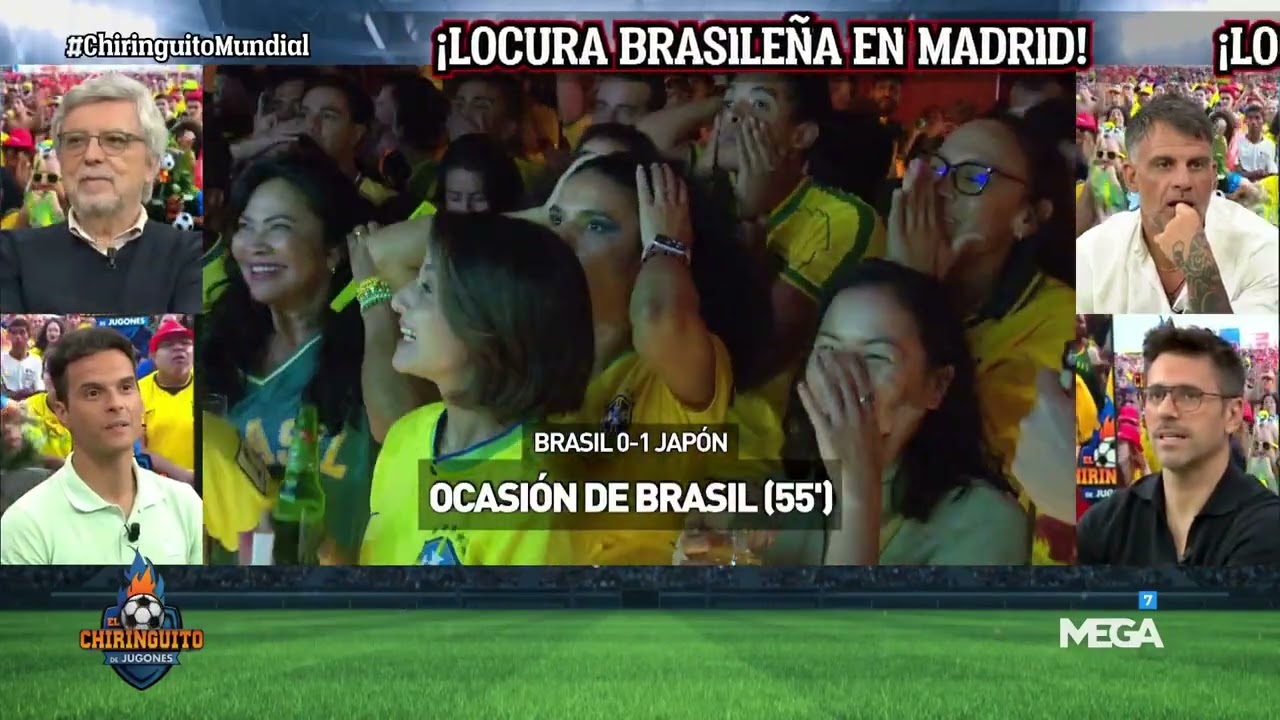 🥳 ORGULLO DE LOS AFICIONADOS BRASILEÑOS POR MADRID