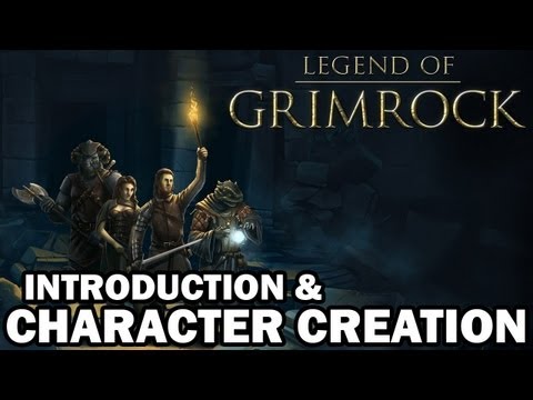Legend of Grimrock - Part 0 - Introduction & Character Creation - YouTube