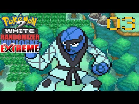 Pokemon white 2 Extreme randomizer nuzlocke part 3 the ranch
