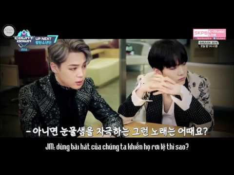 [VIETSUB] 161013 BTS (방탄소년단) - UP NEXT @ 엠카운트다운 M! Countdown