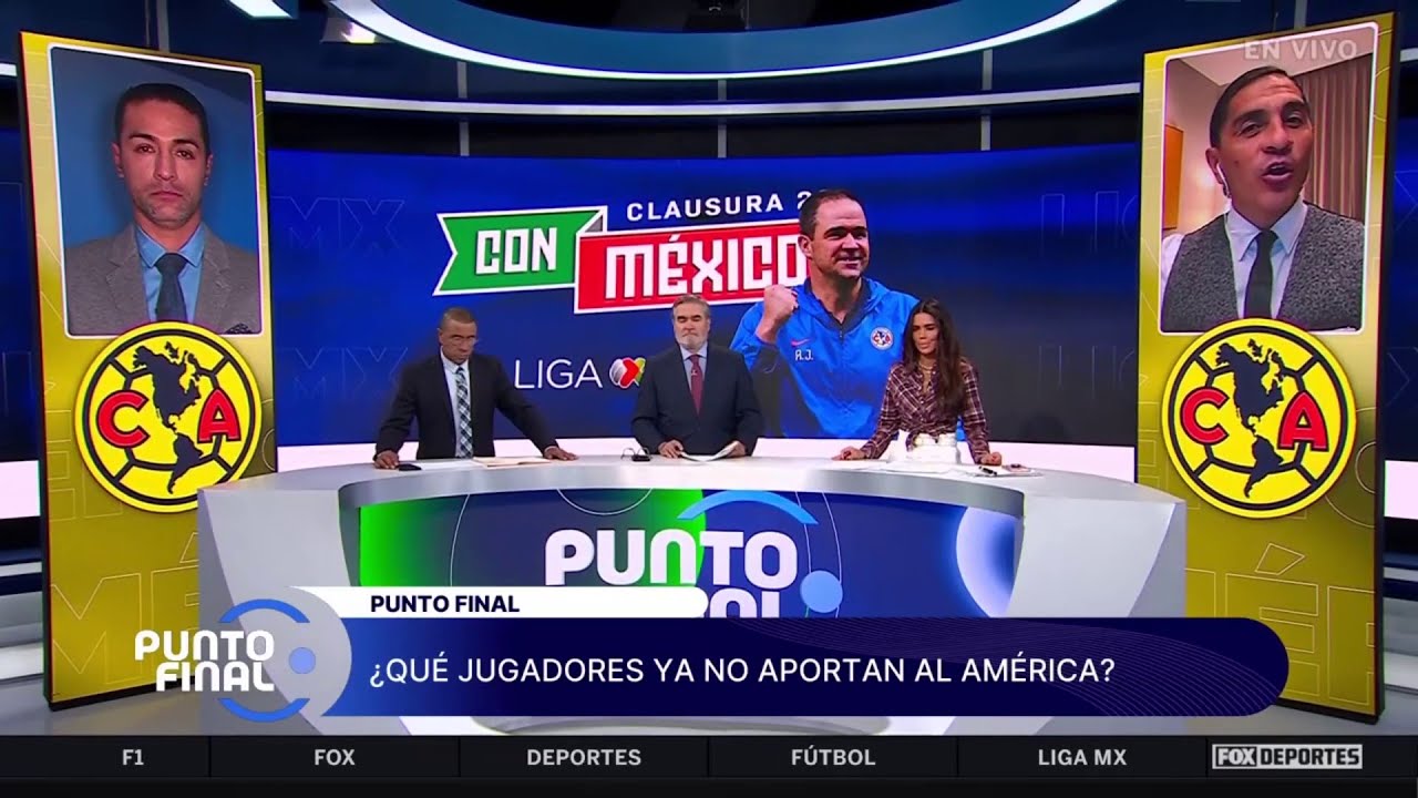 🤔🦅 ¿QUÉ JUGADORES YA NO APORTAN? En el América se enciende el debate | Punto Final